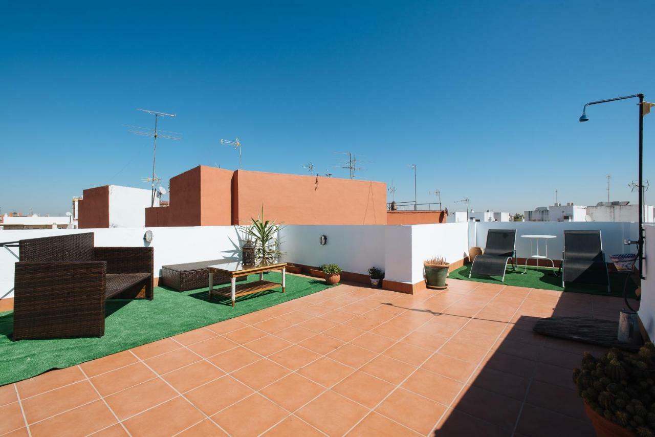 Cozy Attic With Terrace- 1Bd 1Bth- San Vicente Apartment Seville Luaran gambar