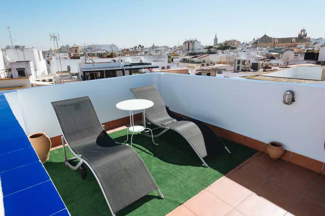 Cozy Attic With Terrace- 1Bd 1Bth- San Vicente Apartment Seville Luaran gambar