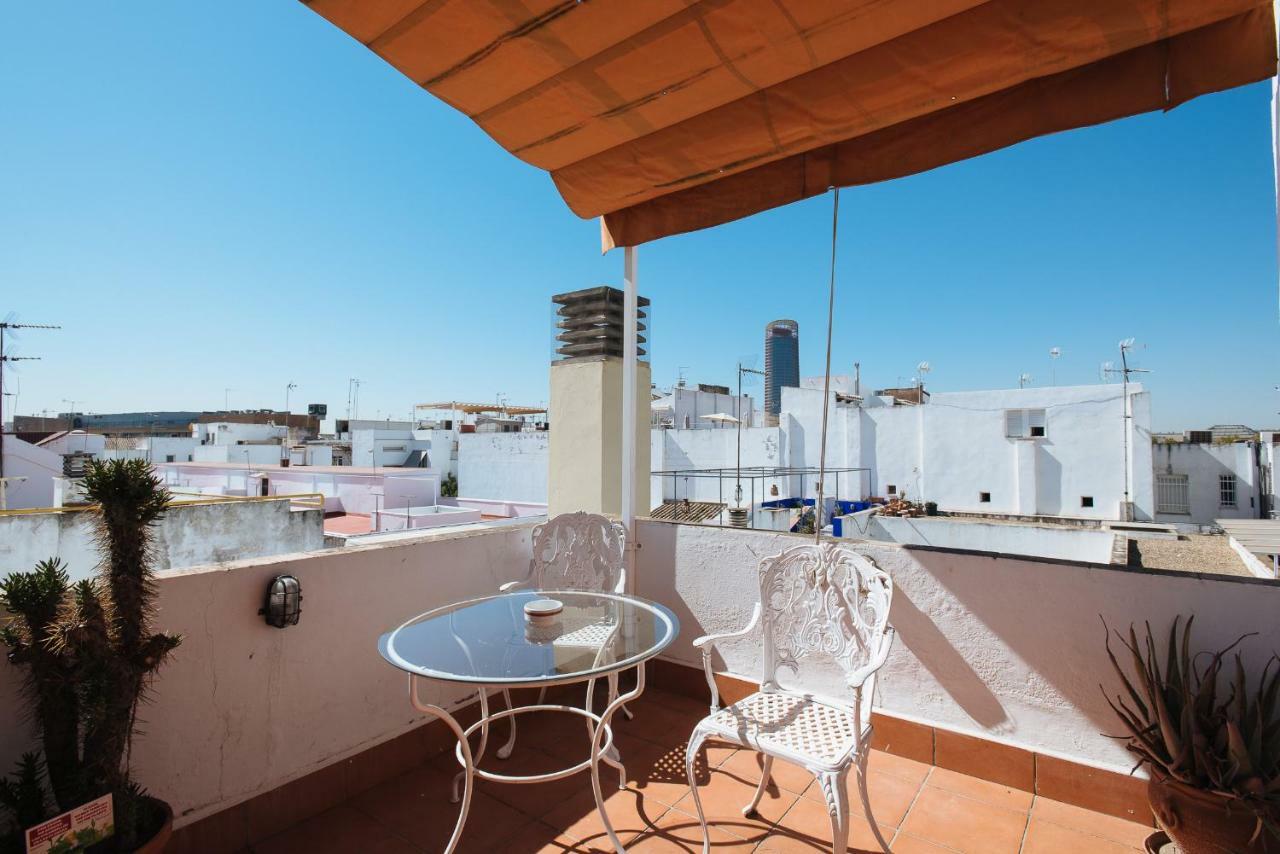 Cozy Attic With Terrace- 1Bd 1Bth- San Vicente Apartment Seville Luaran gambar